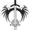 Panic Or Pain symbol logo.